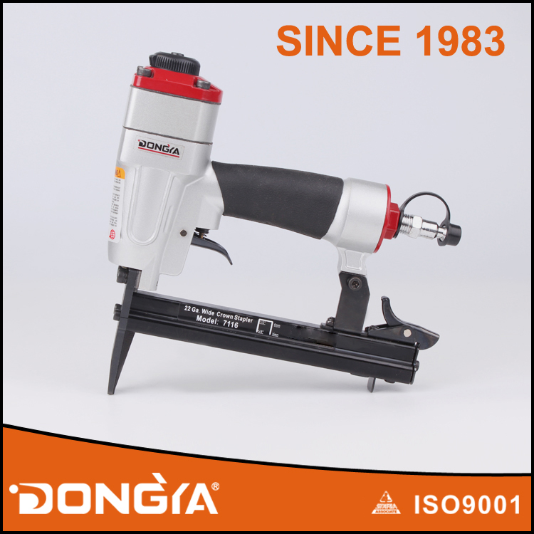 Dongya Long Nose 22 Ga. Air Fine Wire Stapler 7116L