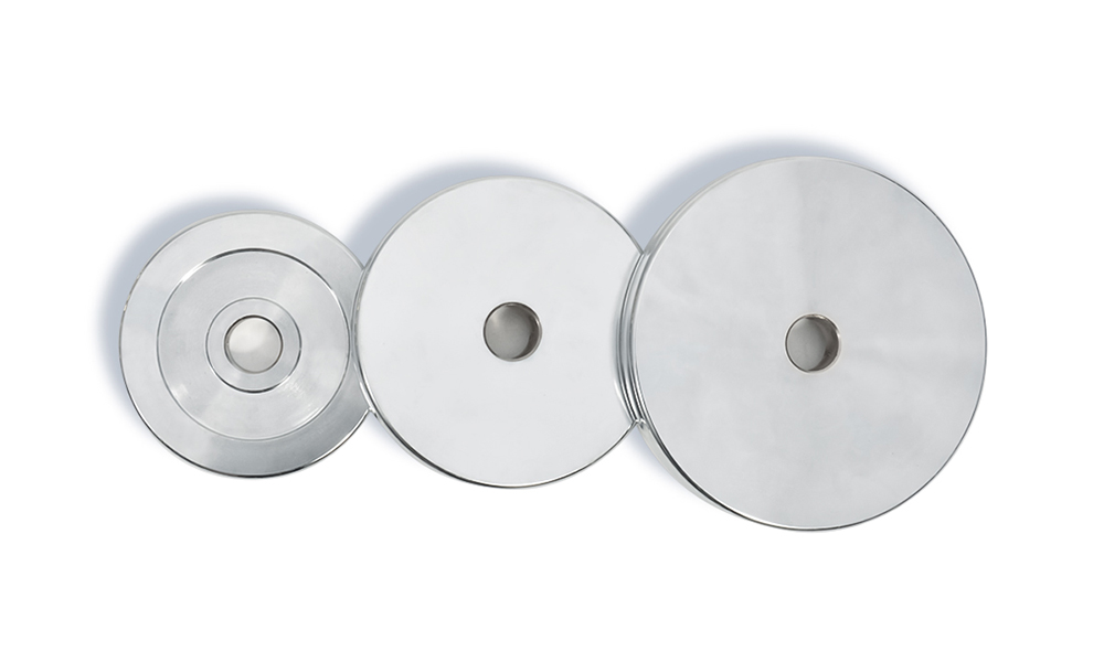 Adjustable weight plate
