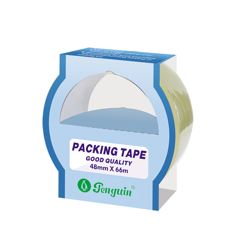 Acrylic Adhesive Tape For Packaging with display box in 48mmx66m ( 004-CP)