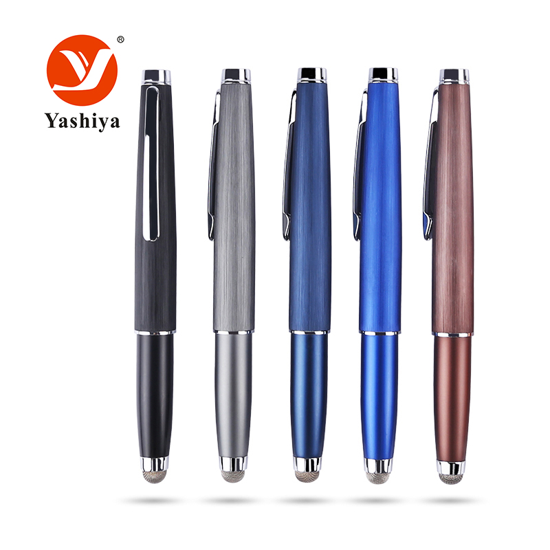 Asia stationery SYT051 aluminum Classical ballpoint pen with stylus