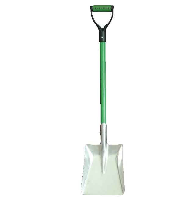 Euro Style Aluminium Fiberglass Handle Snow Shovel