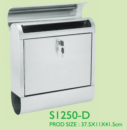 Stainless steel mail box