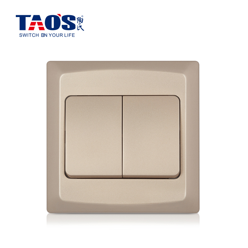 10A 2 gang 1 way / 2 way switch (wide dolly)