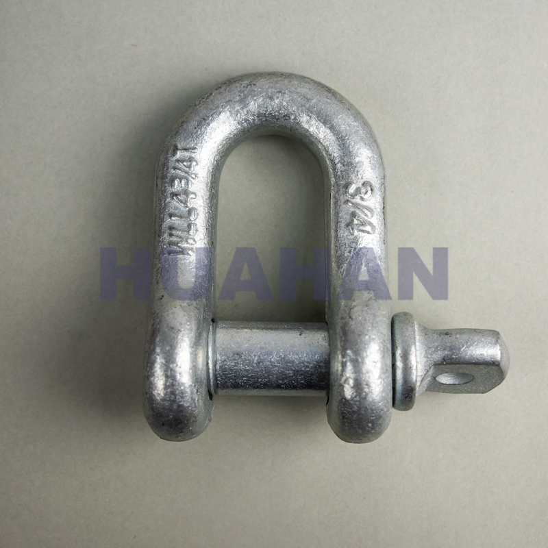 Drop Forged Screw Pin Chain Shackle, U.s. Type