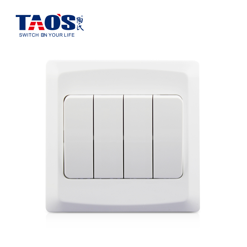 10A 4 gang 1 way / 2 way switch (wide dolly)