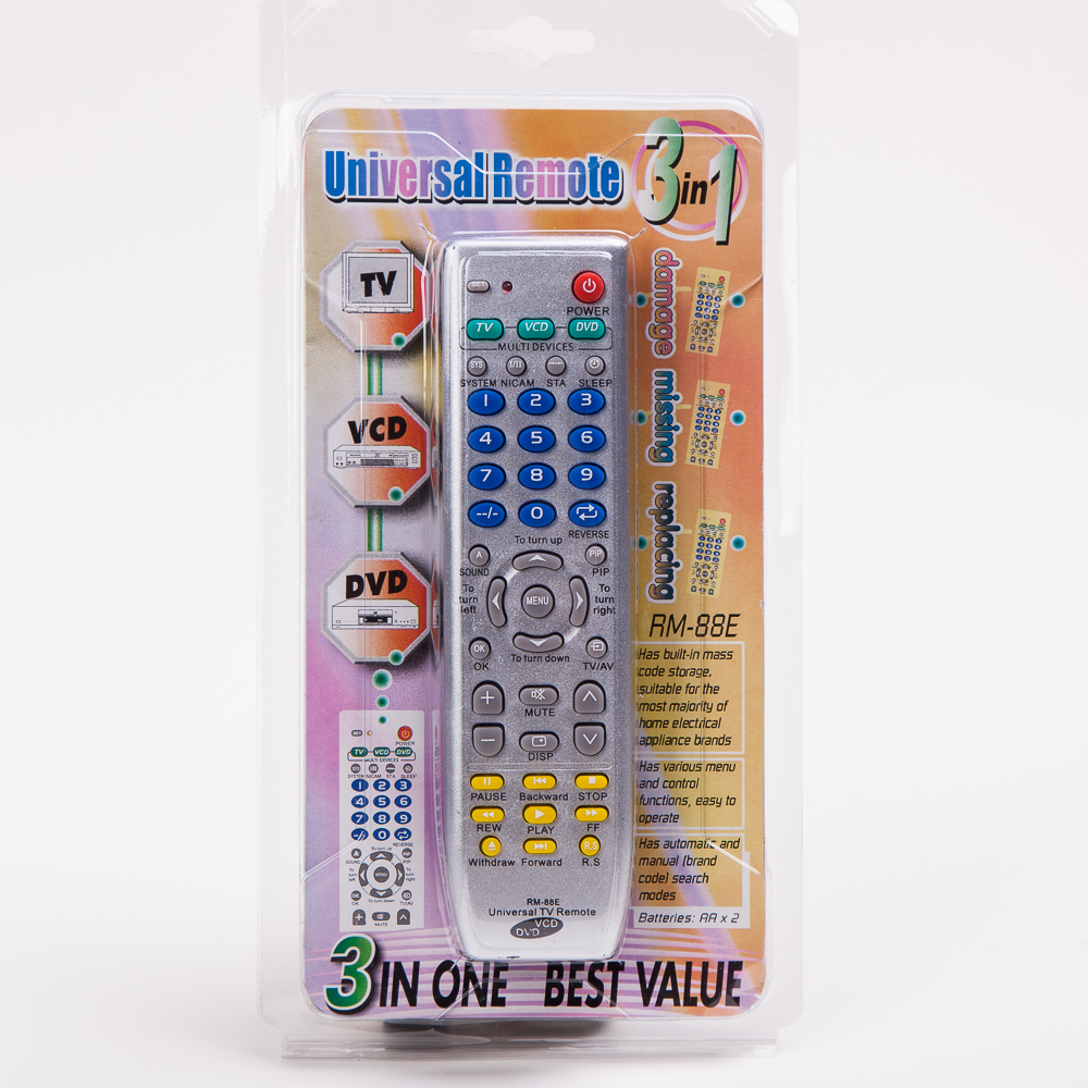 3 in 1 universal remote control