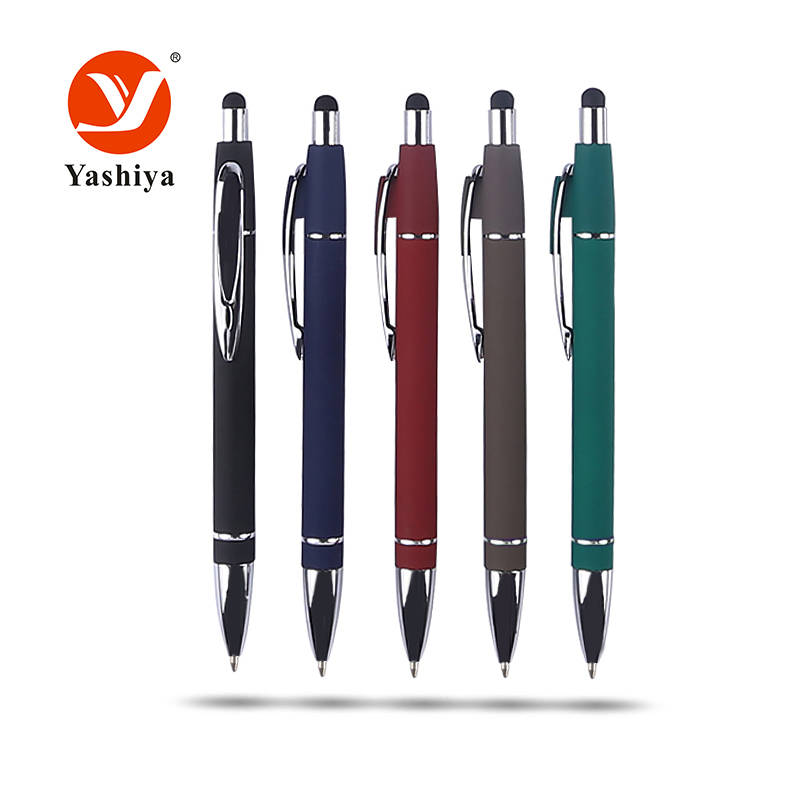 Asia stationery SYT7008 aluminum ballpoint pen with stylus