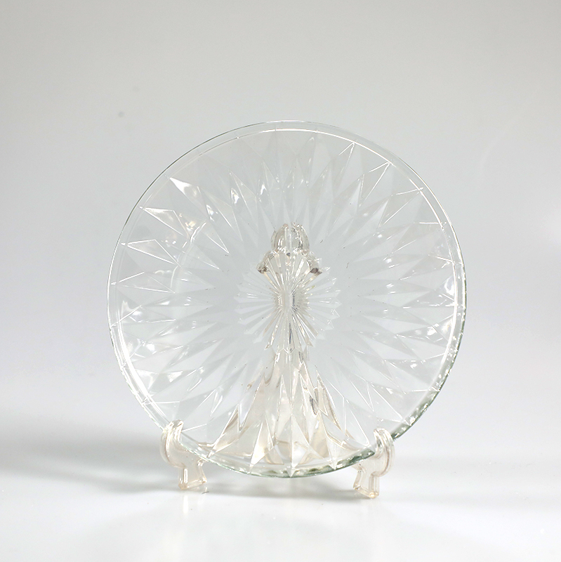 Glass dinner plate