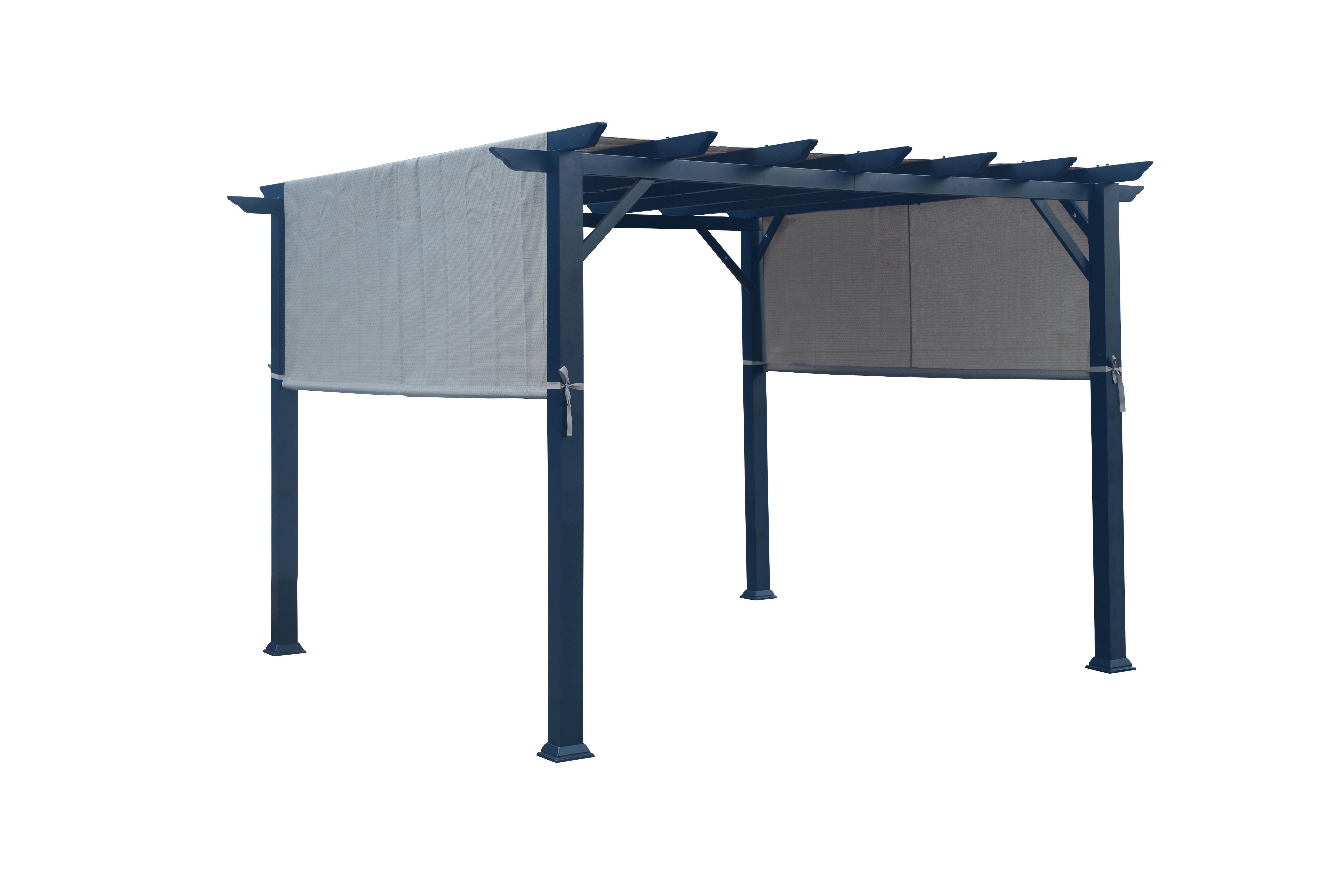 steel pergola