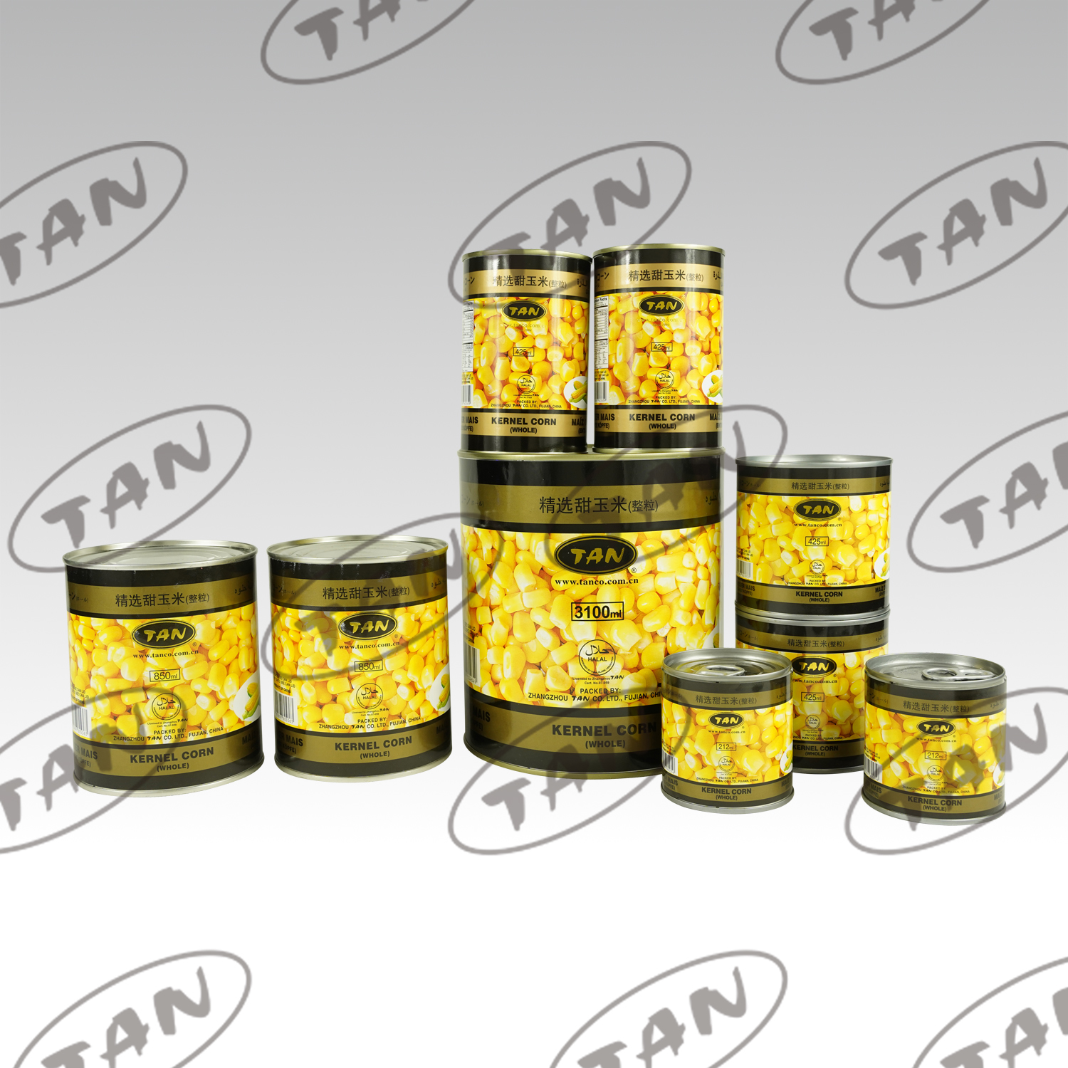 canned sweet corn
