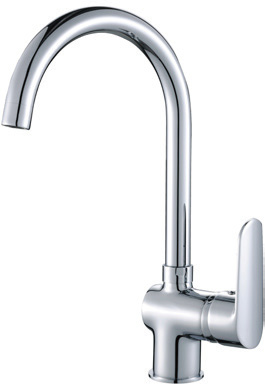 Brass body kitchen faucet