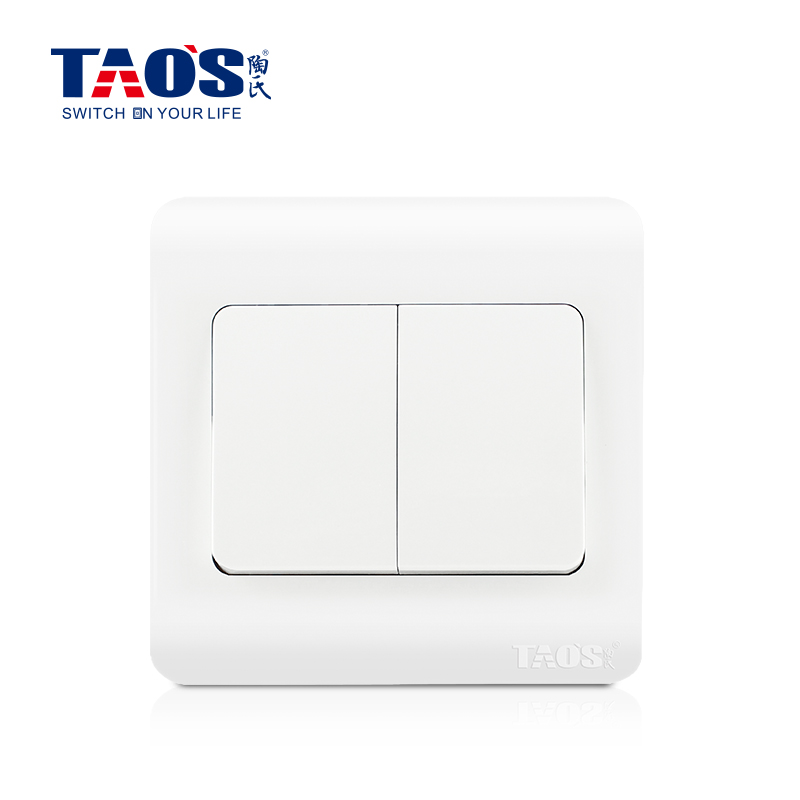 10A 2 gang 1 way / 2 way switch (wide dolly)