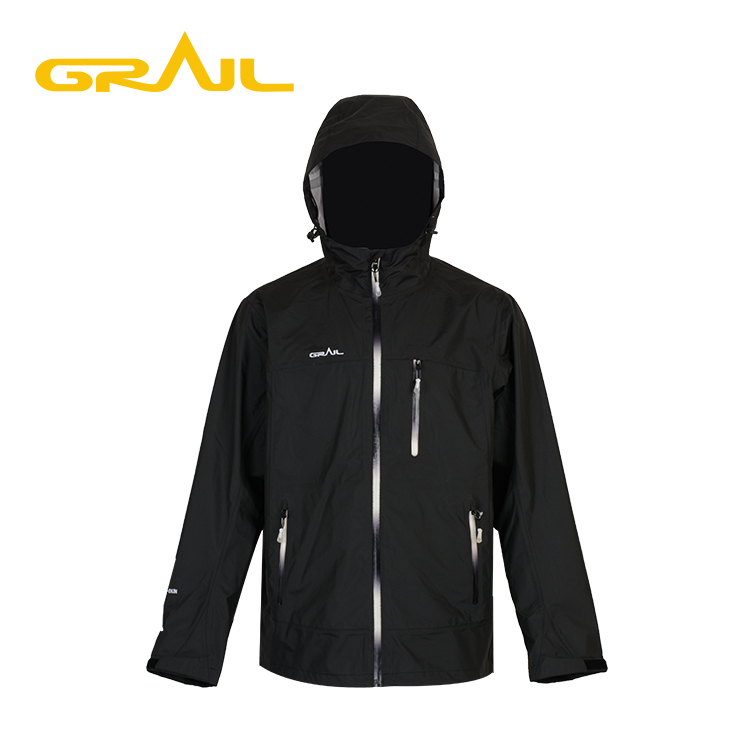 Soft waterproof sport jacket