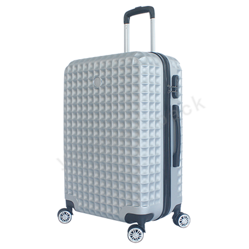 Fashionable zipper suitcase