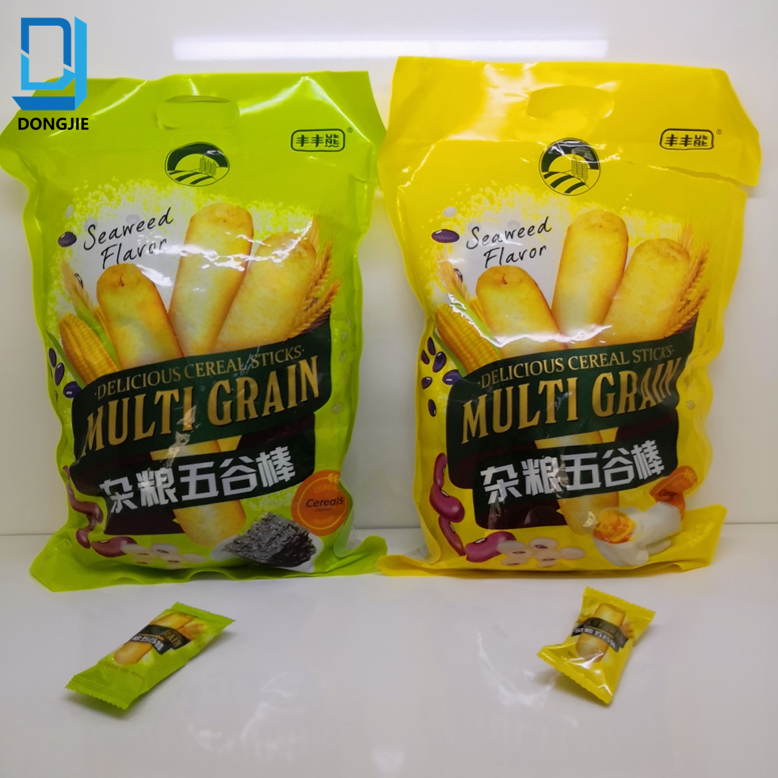 Multi grain biscuit (salted egg yolk flavor, Seaweed flavor)