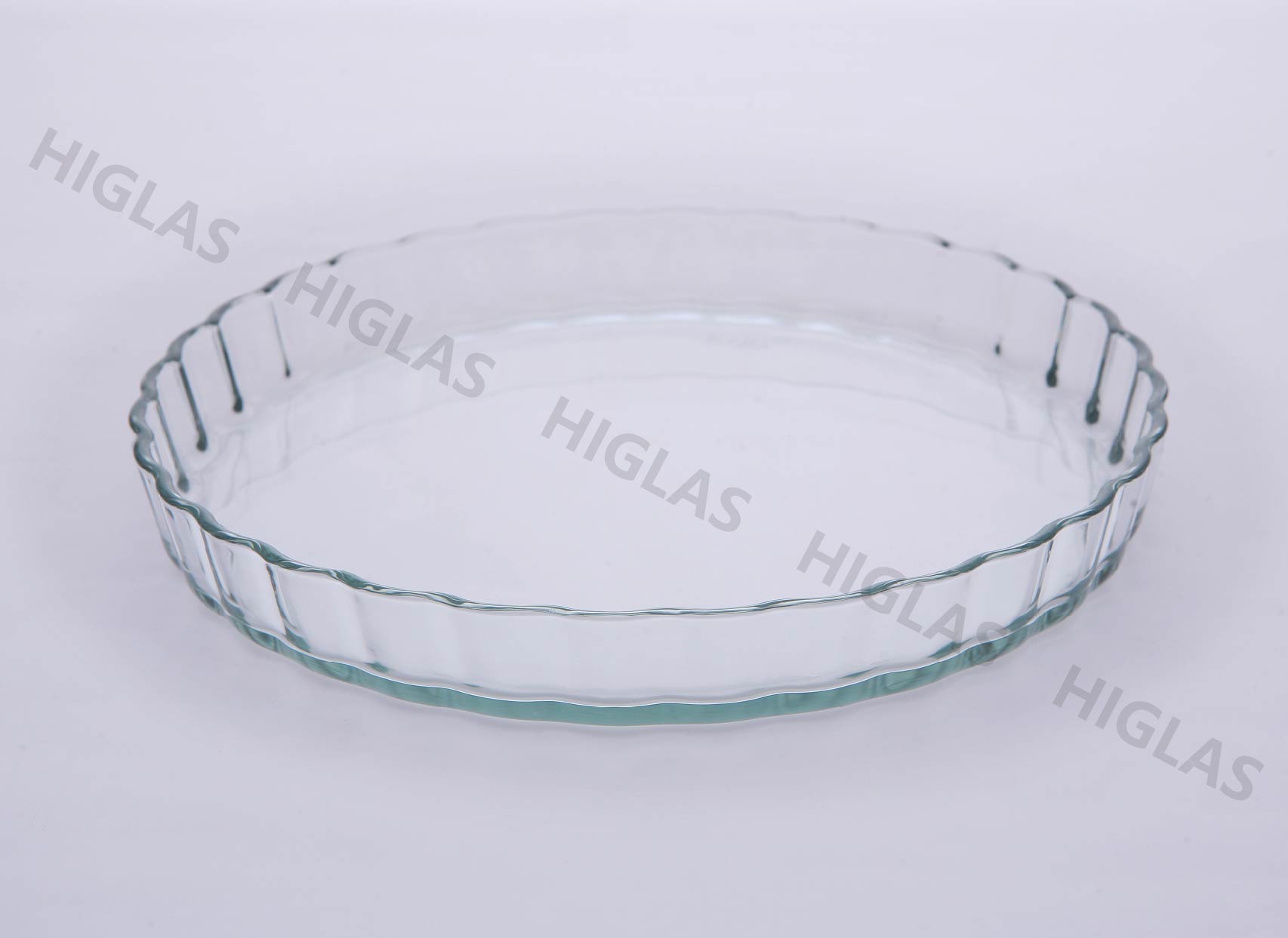 0.6l/1.2l/2.0l Borosilicate Glass Flutted Baking Dish
