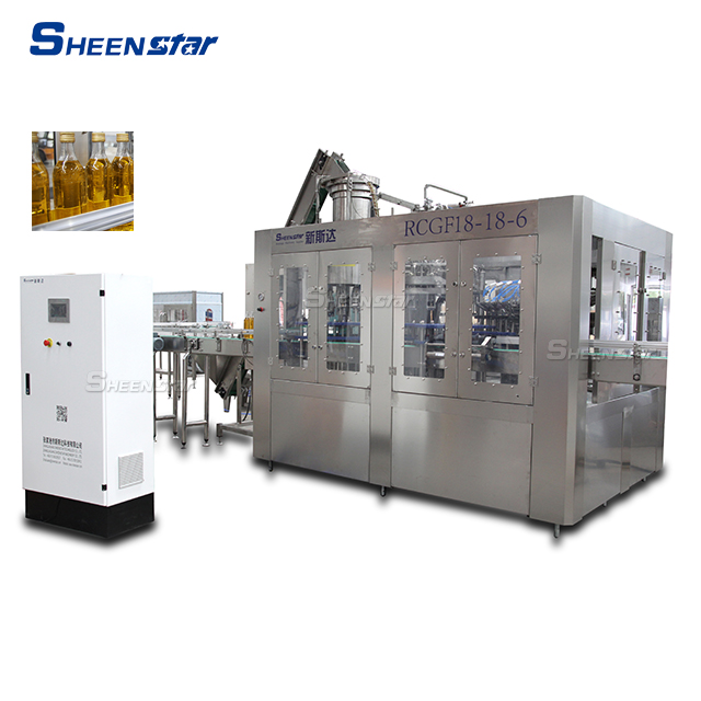 RCGF18-18-6 Glass bottle juice filling machine