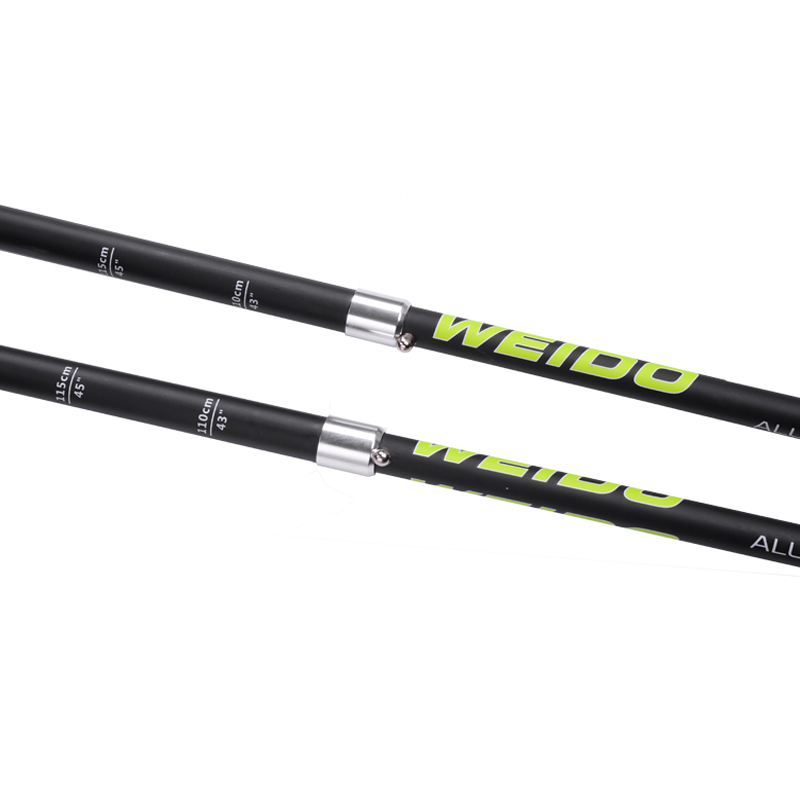 50%Carbon 4 sections foldable trekking pole manufacture OEM 2021 canton fair
