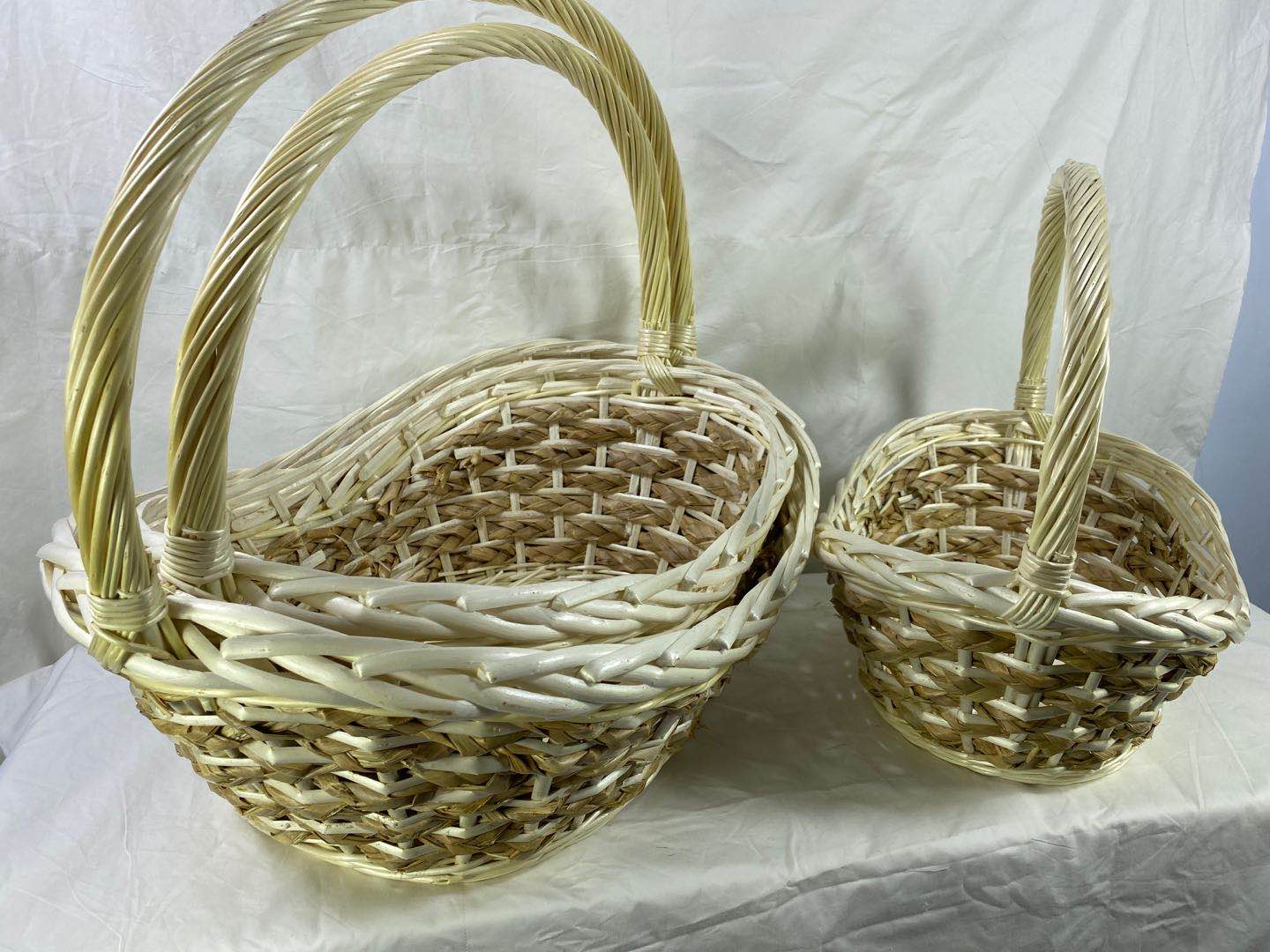 Custom-made wholesale wicker gift packaging handmade storage Wicker Christmas basket
