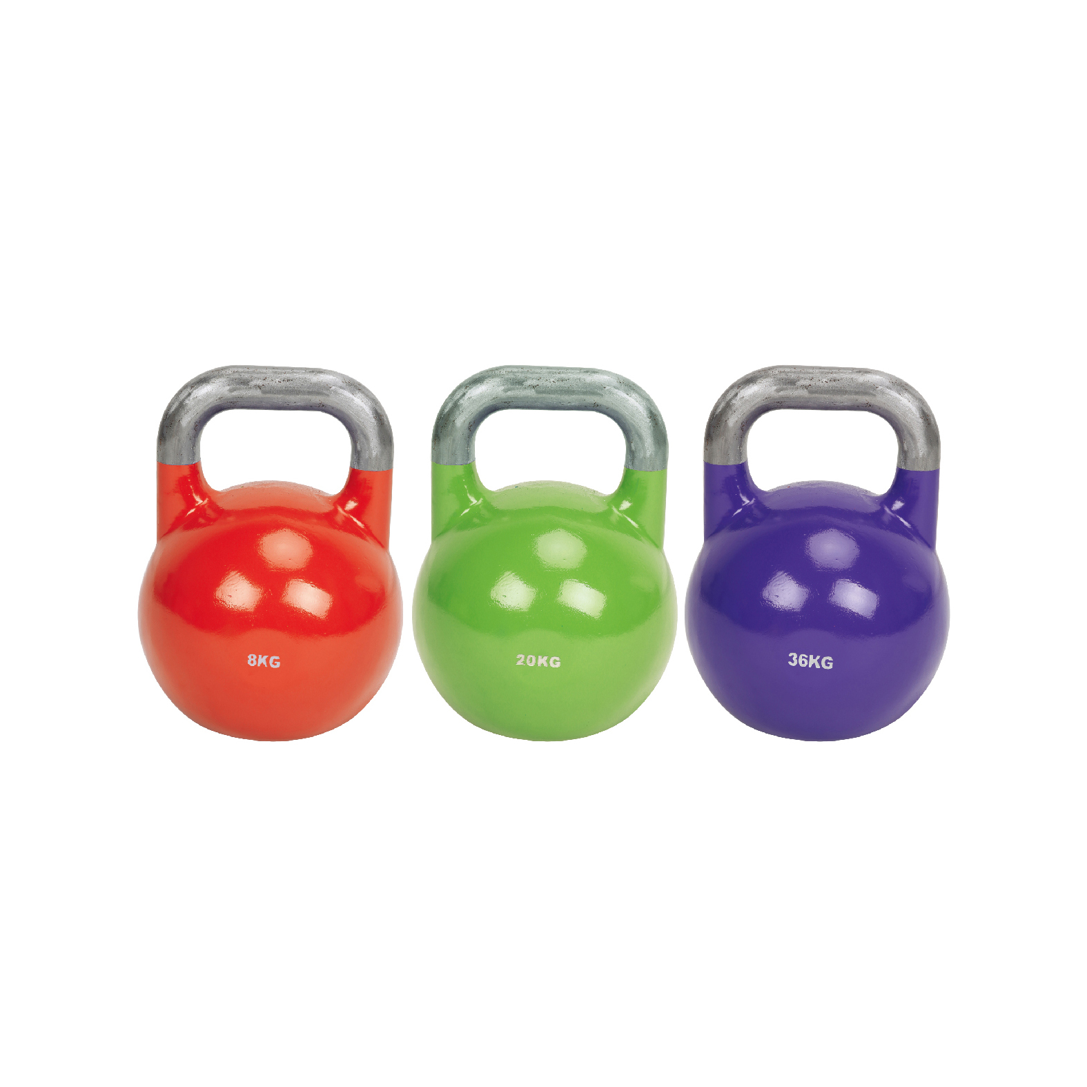 Steel hollow competition kettlebells