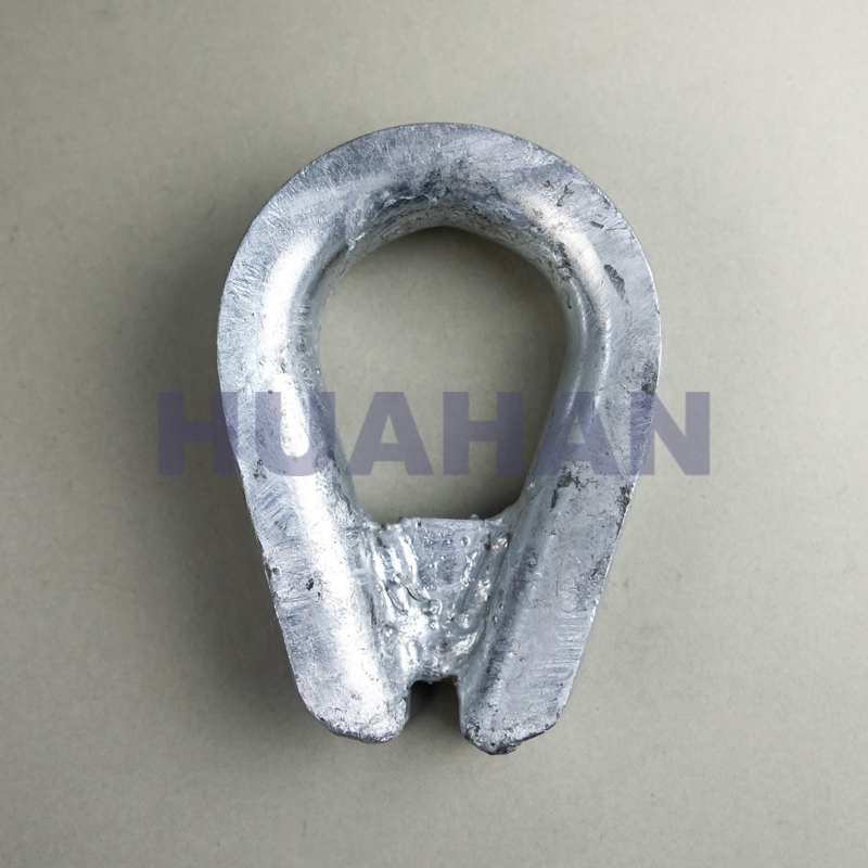 U.s.type Gusseted Heavy Duty Wire Rope Thimble , H.d.g.