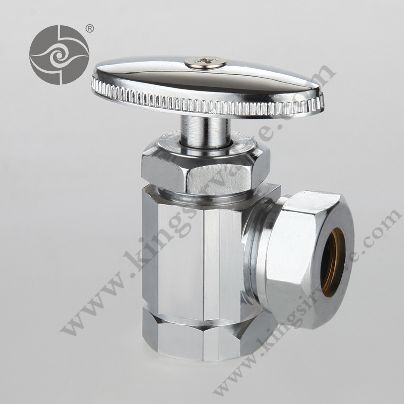 Nickel plating angle valve