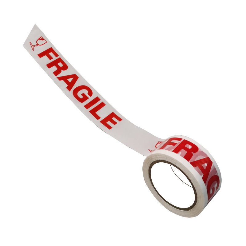 FRAGILE printed tape for canton box packaging with 66m ( FR-02)