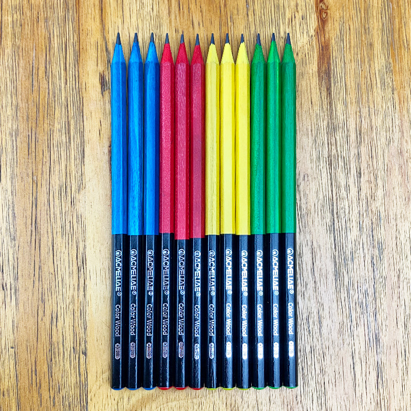 Pencils Color Wood