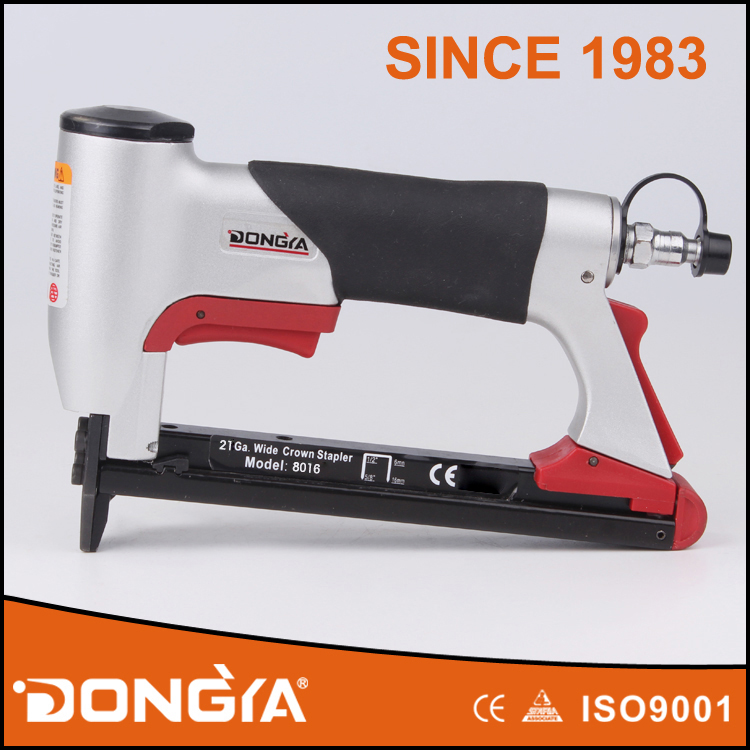 Dongya Professial Quality 21 Ga. Pneumatic Fine Wire Stapler 8016