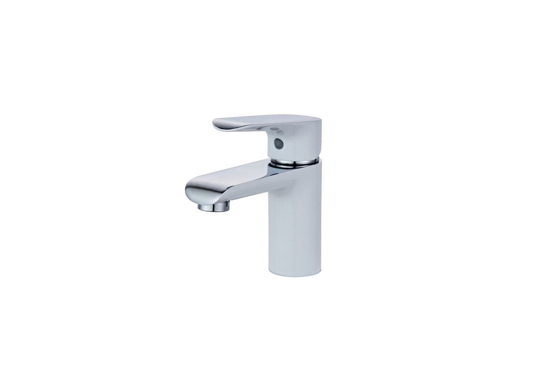 Chromed and spray painting New brass body basin faucet