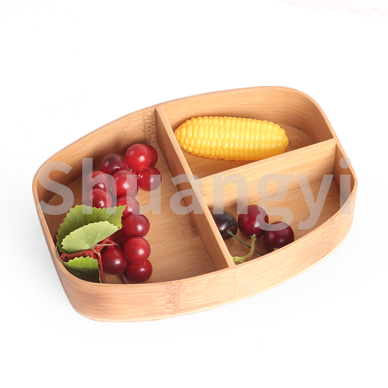 Bamboo fruit tray