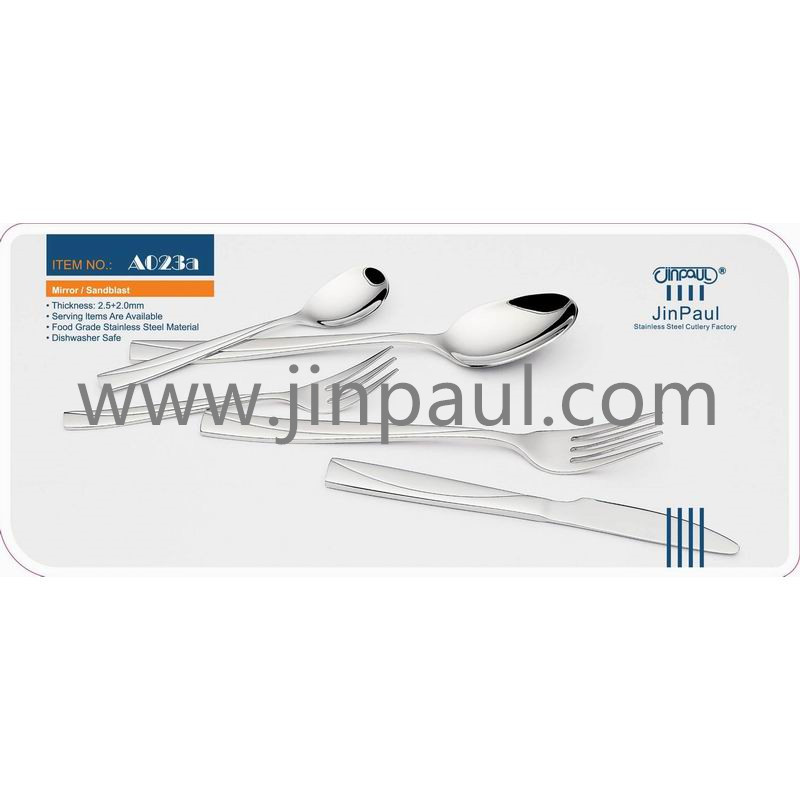 A023a 72PCS Stainless Steel Cutlery