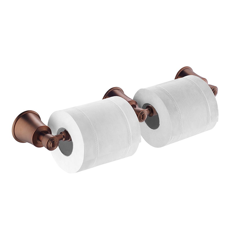 FLOVA Brass dual-use toilet roll holder