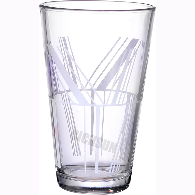 300ml twill striae printed tumblerblue(white)