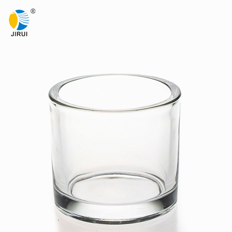 270ml Transparent glass candle holder glass Jar for candle making