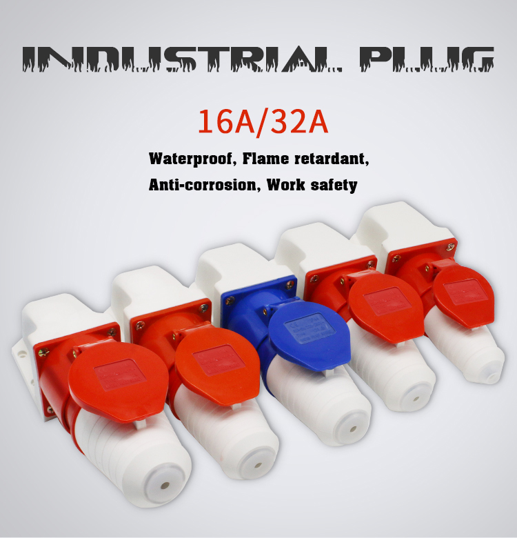 industrial plug & socket