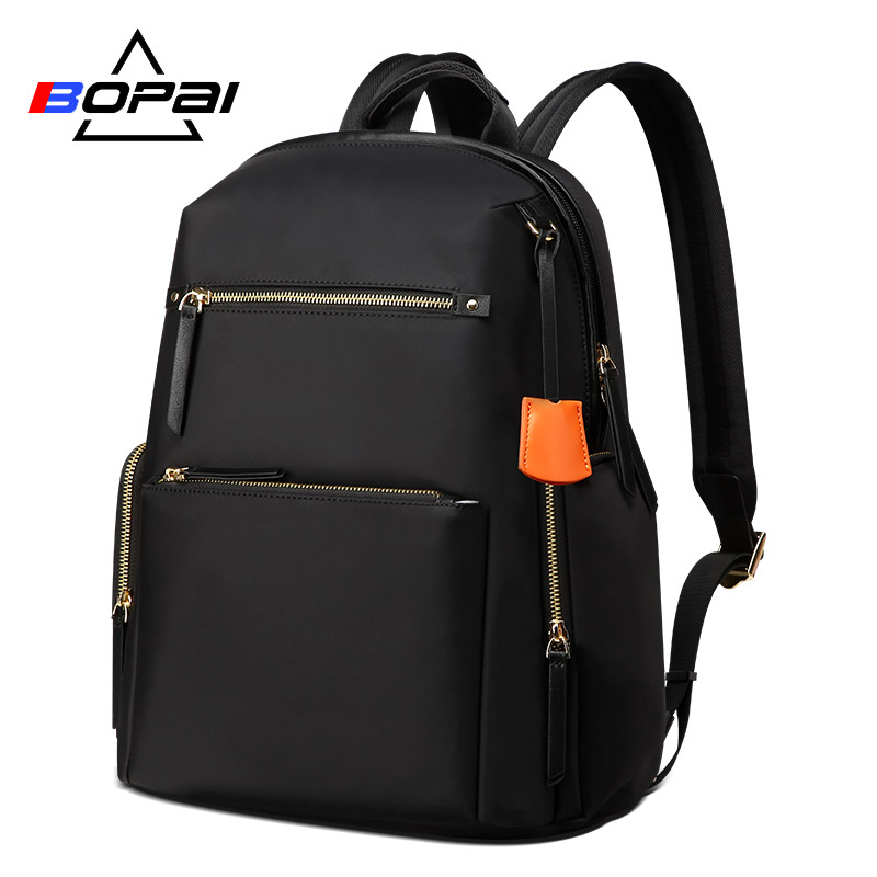 BOPAI New Waterproof 14inch Backpack Back Pack Bag Travelling Women Laptop Backpack