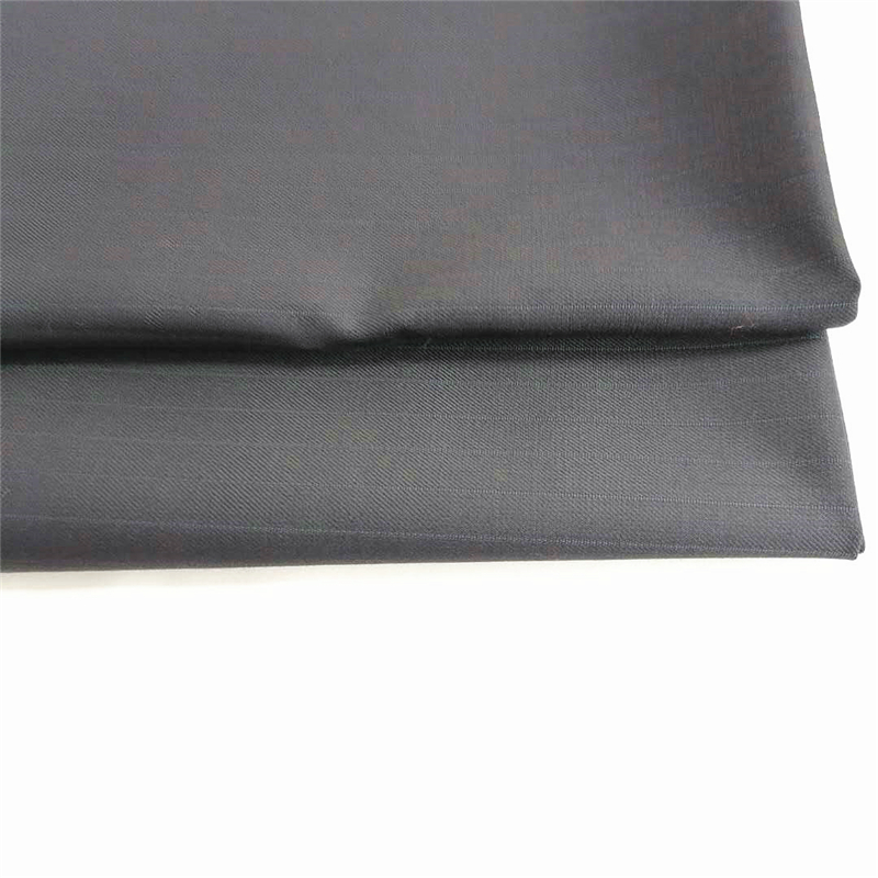 Customizable 20%r 78%p 2%sp Plain Dyed Twill Tr Suiting Stretch Fabric