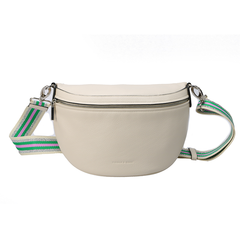 0000000001 leather fashion belt bag lady factory classic eco leather handbag&wallet SLG 2021 new design vintage fabric & color business & leisure