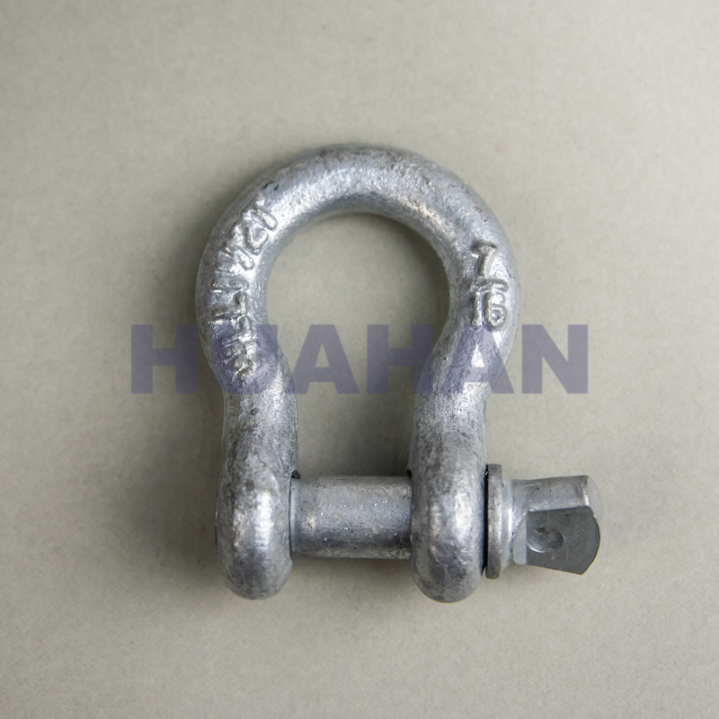 Drop Forged Screw Pin Anchor Shackle, U.s. Type