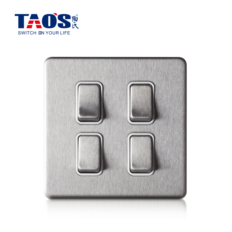 10A 4 gang 1 way / 2 way switch