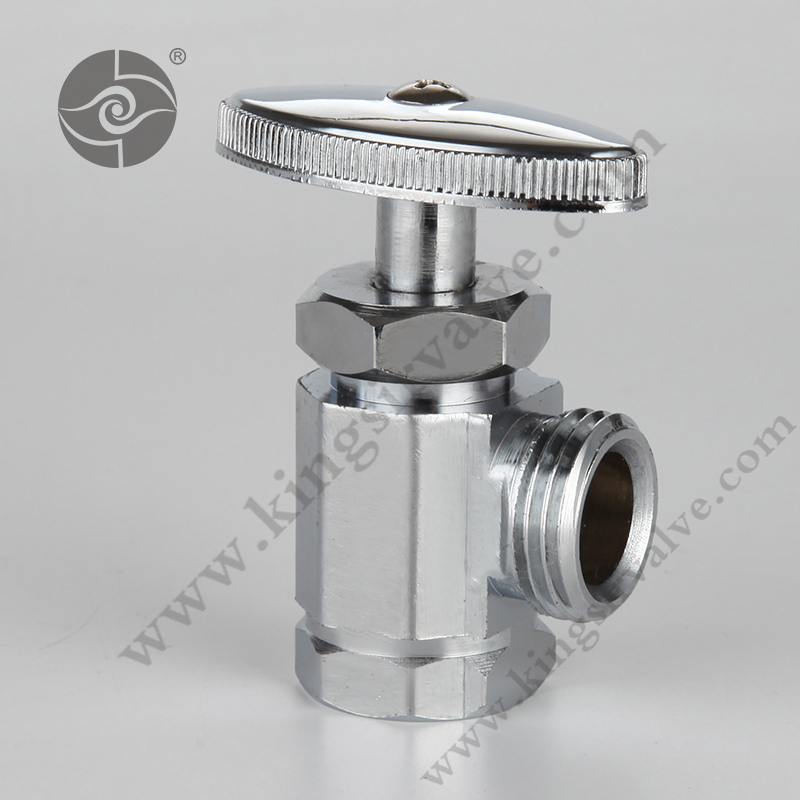 Nickel plating angle valve