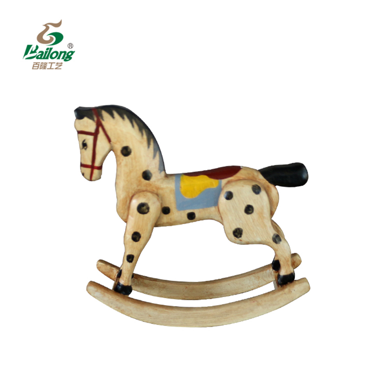 Outdoor Playground Baby Kids animal wooden rocking chair children ride on rocking horse toy