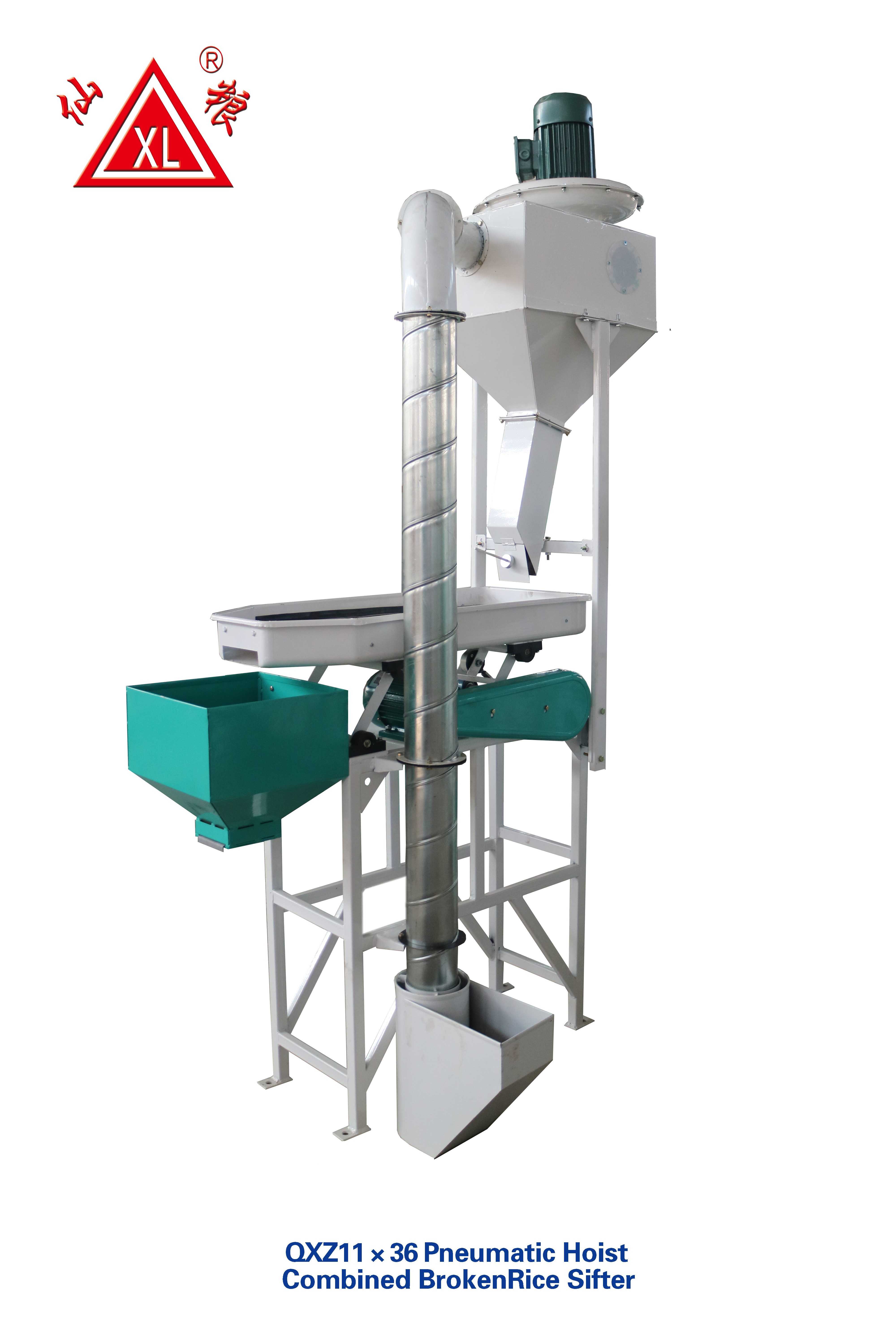 QXZ11×36 Pneumatic Hoist Combined Broken Rice Sifter