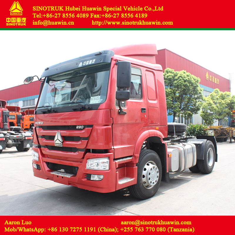 SINOTRUK HOWO 4X2 Tractor truck 6 tyres
