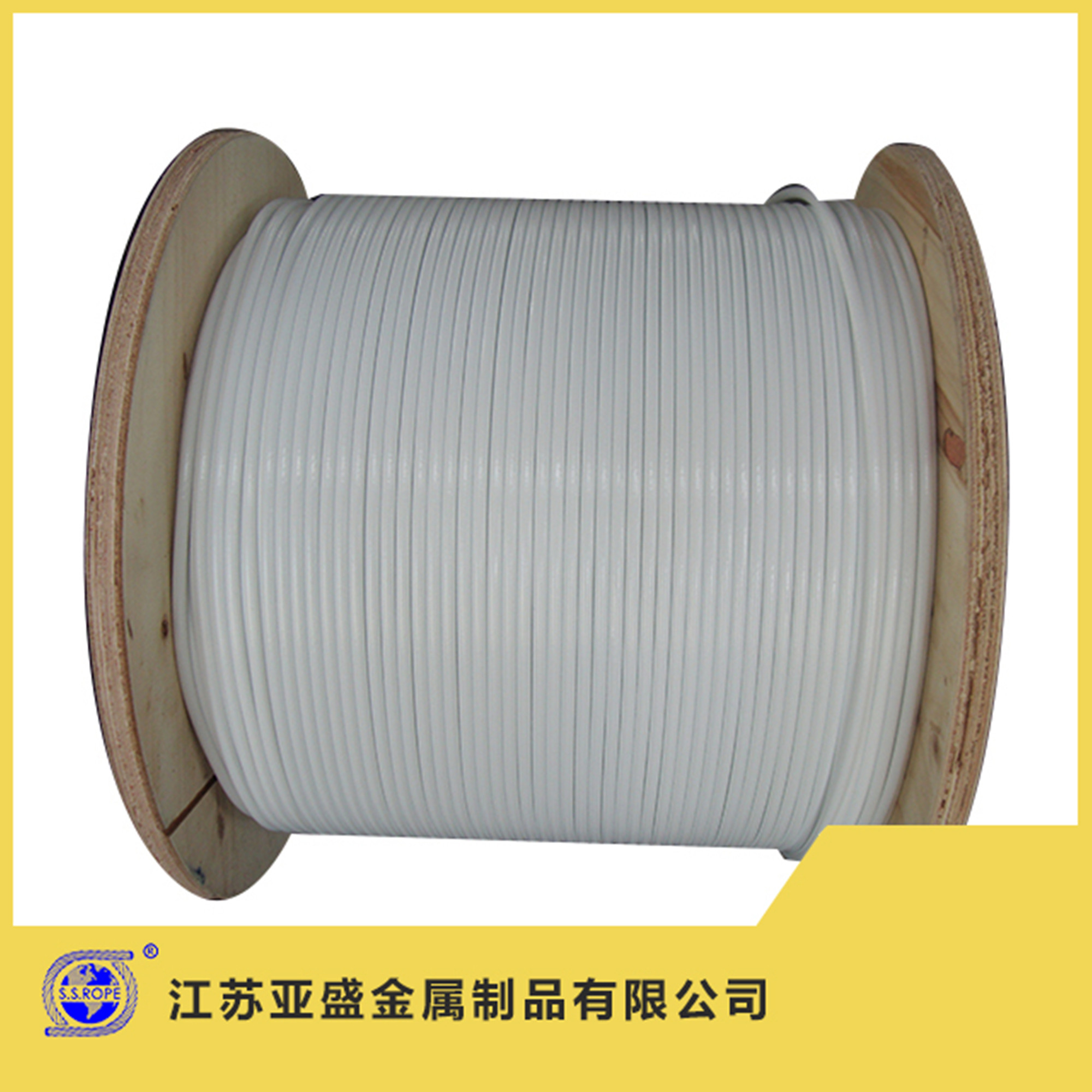 PVC coated/nylon coated stainless stee wire rope