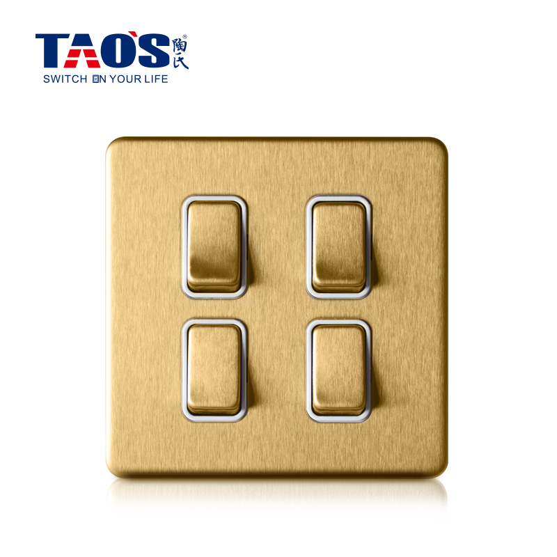 10A 4 gang 1 way / 2 way switch