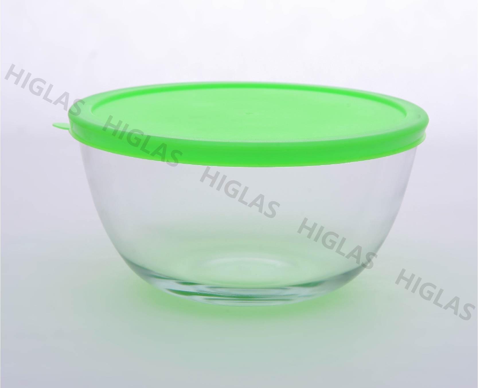 0.5l/1.0l/1.5l/2.0l Borosilicate Salad Bowl With Pp Lid