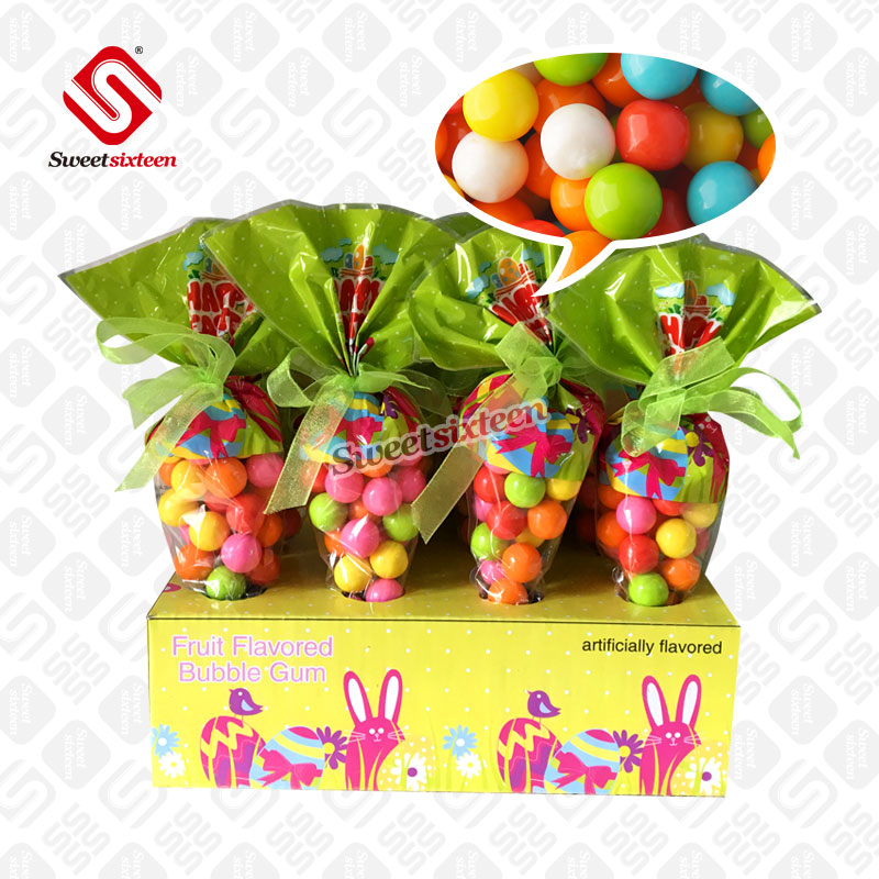 Easter Bubble Gum in Carrot Bag