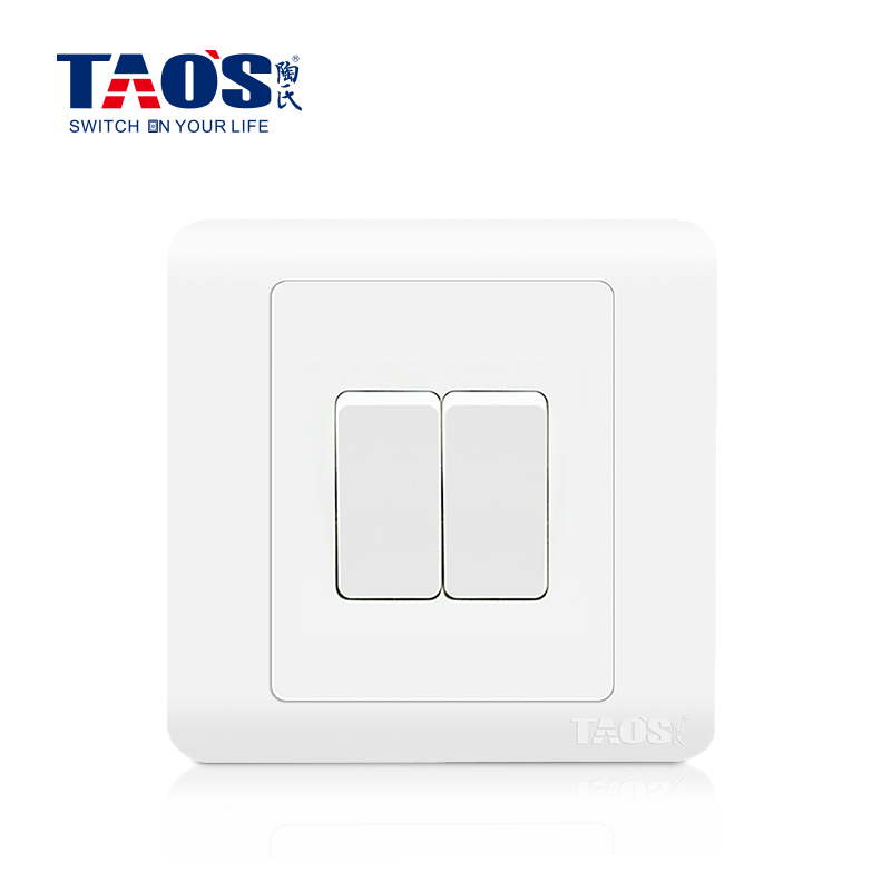 10A 2 gang 1 way / 2 way switch